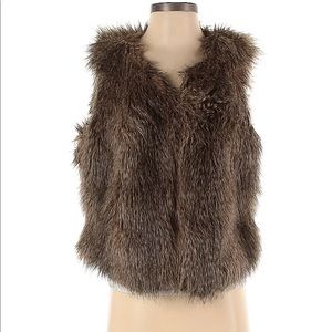 New York & Co Fur Vest